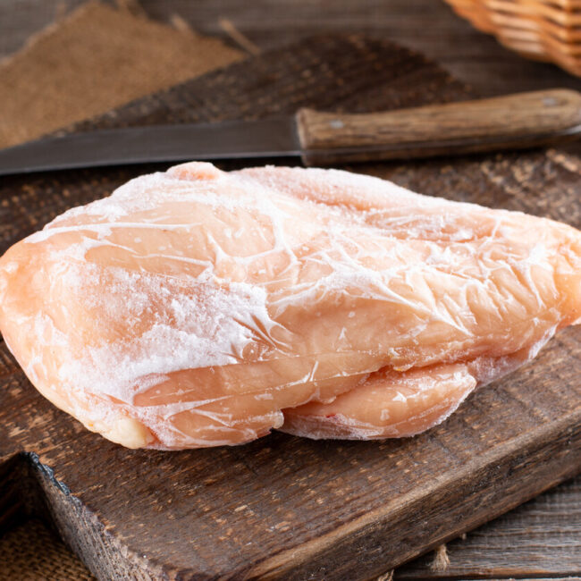 Pollo congelado
